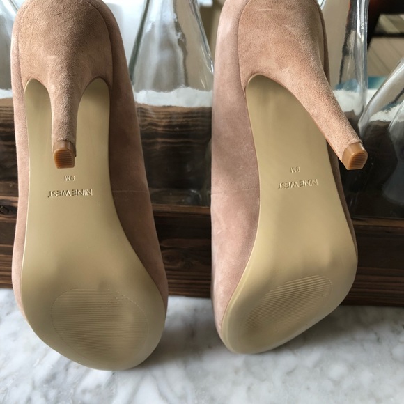 NIB Nine West Swankyo Heels Size 9 - Picture 5 of 8